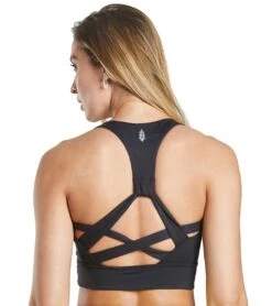 FREE PEOPLE Light Synergy Yoga Crop Top -Roxy Zone 5666074525864 black 3a
