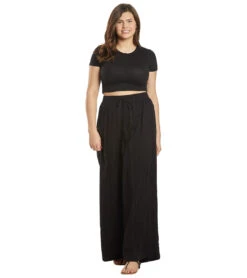 Volcom Plus Size Sun Spent Pant -Roxy Zone 5666106343592 black 4a