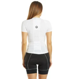 Women's Femme Skin Cooler Short Sleeve Top 7 Women's Femme Skin Cooler Short Sleeve Top -Roxy Zone 5666346959016 white 3a