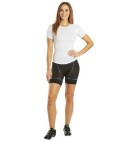 Women's Femme Skin Cooler Short Sleeve Top 8 Women's Femme Skin Cooler Short Sleeve Top -Roxy Zone 5666346959016 white 4a