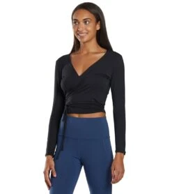 Studio To Street Layering Crop Wrap -Roxy Zone 5666703409320 black 5a