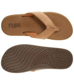 Men's Cole 2.0 Flip Flop -Roxy Zone 5668251697320 tan 4a