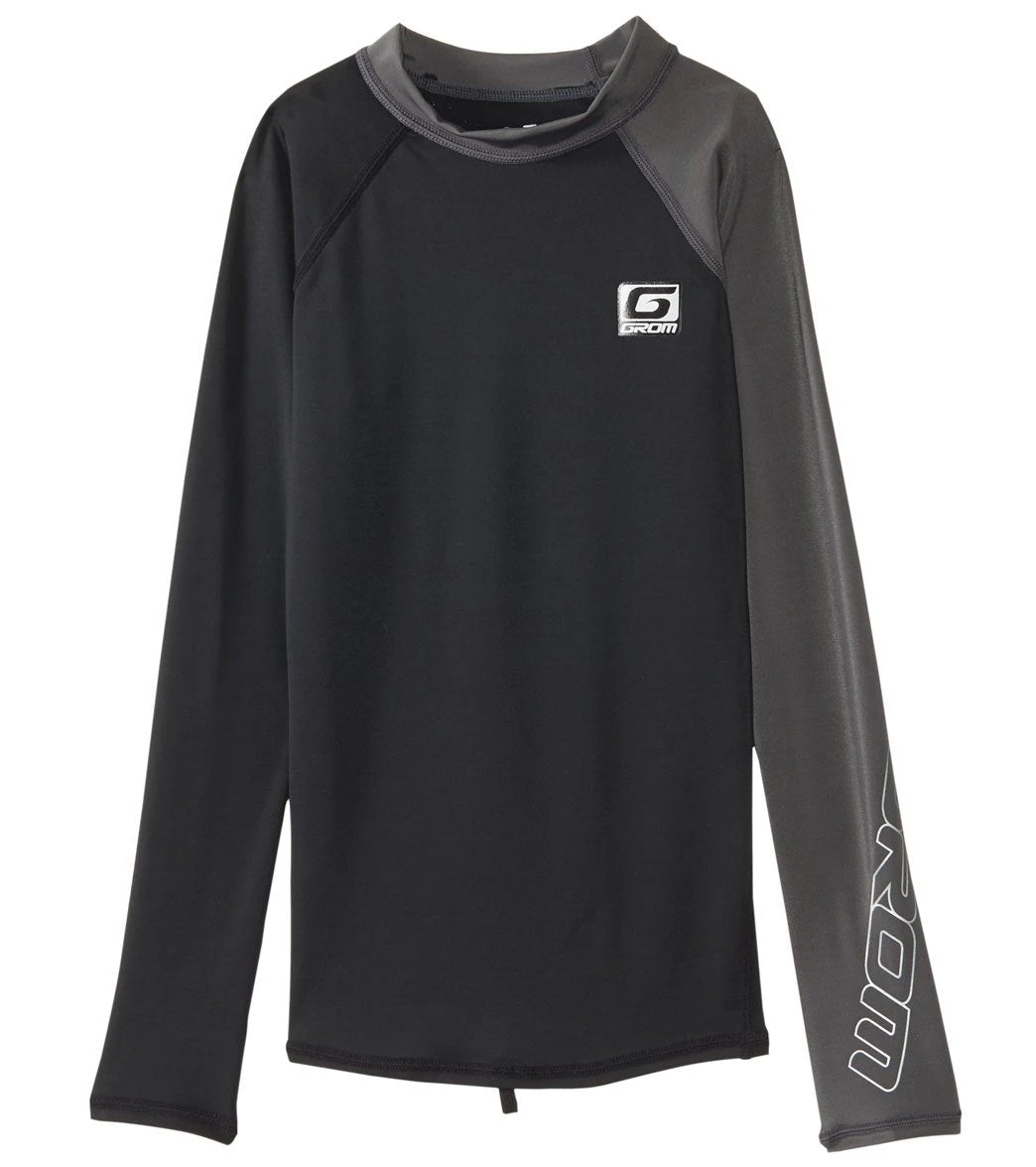 Boys' Accelerator Long Sleeve Rashguard (Little Kid, Big Kid) 1 Boys' Accelerator Long Sleeve Rashguard (Little Kid, Big Kid)