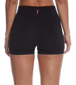 High Rise Yoga Booty Shorts -Roxy Zone 5669192007848 black 3a