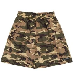 Boys' Camouflage Elastic Waist Boardshorts (4-14)