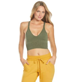 FREE PEOPLE Movement Good Karma Crop Yoga Top