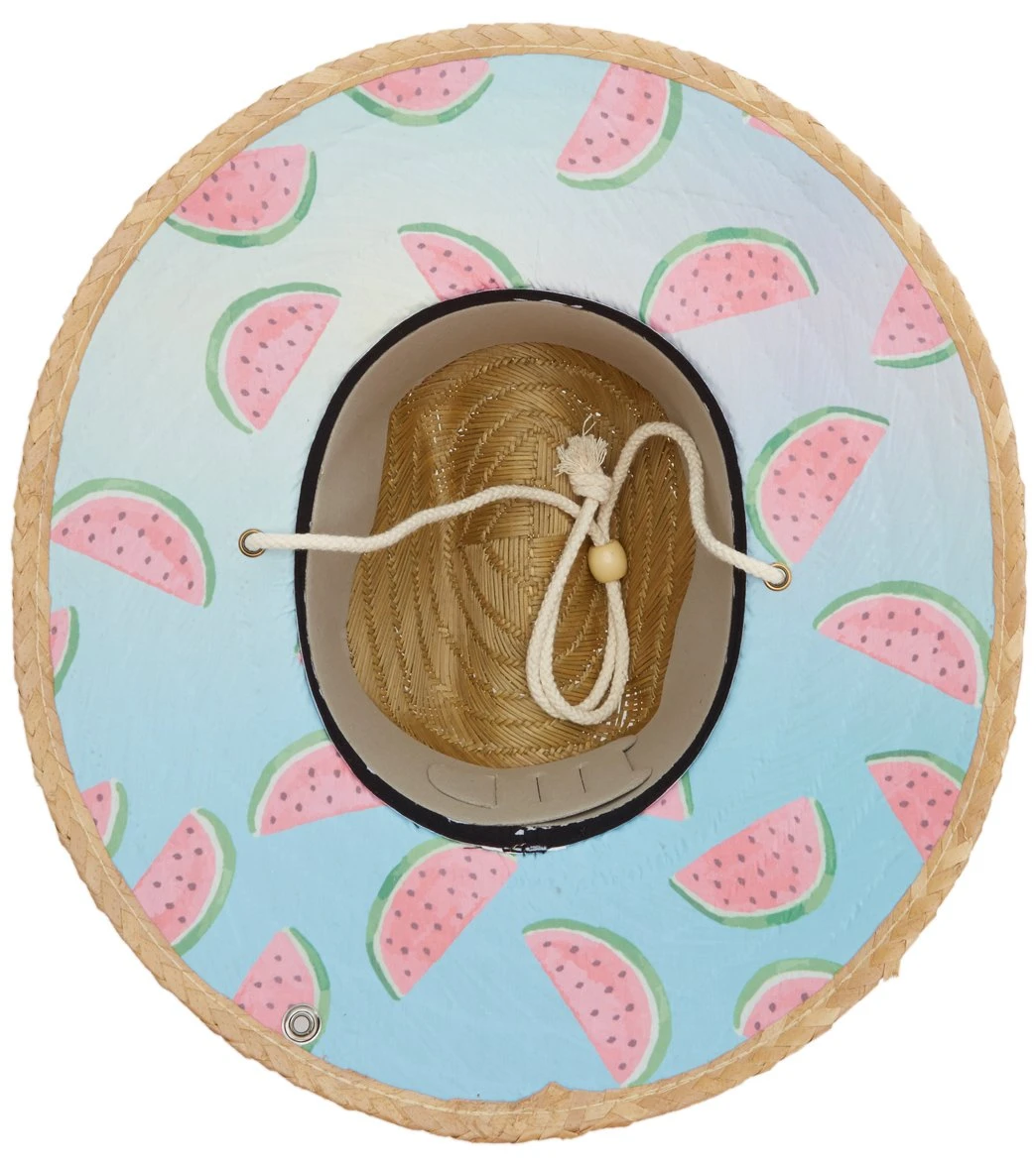 Kids' Watermelon Straw Hat 3 Kids' Watermelon Straw Hat - Image 3