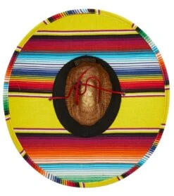 Lifeguard Hat Serape Underbrim Flexfit Hat -Roxy Zone 5678943830184 straw 3a