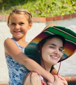 Lifeguard Hat Serape Underbrim Flexfit Hat -Roxy Zone 5678943830184 straw 4a