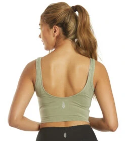 FREE PEOPLE Hot Shot Yoga Cami -Roxy Zone 5847696834728 cargokhaki 3a