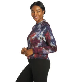 Cozy Hoodie Pullover 9 Cozy Hoodie Pullover -Roxy Zone 5990720274600 berryblacktiedye 5a