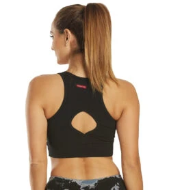Midi Cutout Yoga Sports Bra -Roxy Zone 5990812614824 black 3a