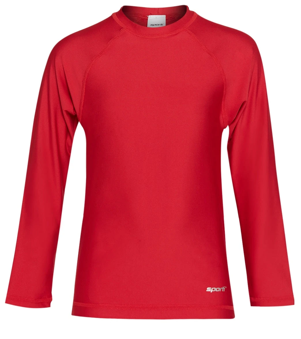 Youth Unisex L/S UPF 50+ Comfort Fit Rashguard 1 Youth Unisex L/S UPF 50+ Comfort Fit Rashguard