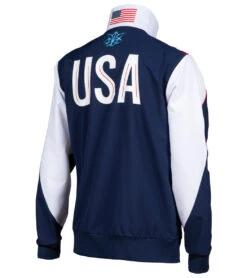 Arena Unisex OG US Warm Up Jacket -Roxy Zone 6233514770600 navywhite 4a
