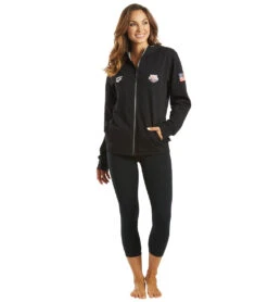 Arena Unisex OG Hooded Panel Front Zip Jacket 8 Arena Unisex OG Hooded Panel Front Zip Jacket -Roxy Zone 6233515884712 black 4a