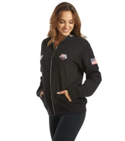 Arena Unisex OG Hooded Panel Front Zip Jacket 9 Arena Unisex OG Hooded Panel Front Zip Jacket -Roxy Zone 6233515884712 black 5a