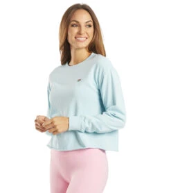 Spiritual Gangster Aloha Mazzy Pullover Sweatshirt -Roxy Zone 6666548805800 sky 5a