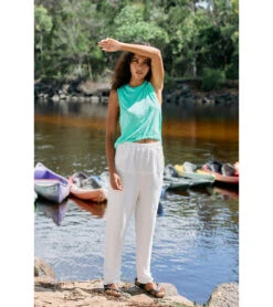 FREE PEOPLE Surfside Joggers -Roxy Zone 6735477276840 white 8a