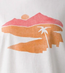 Prana Organic Graphic Tee -Roxy Zone 6744107942056 white 3a