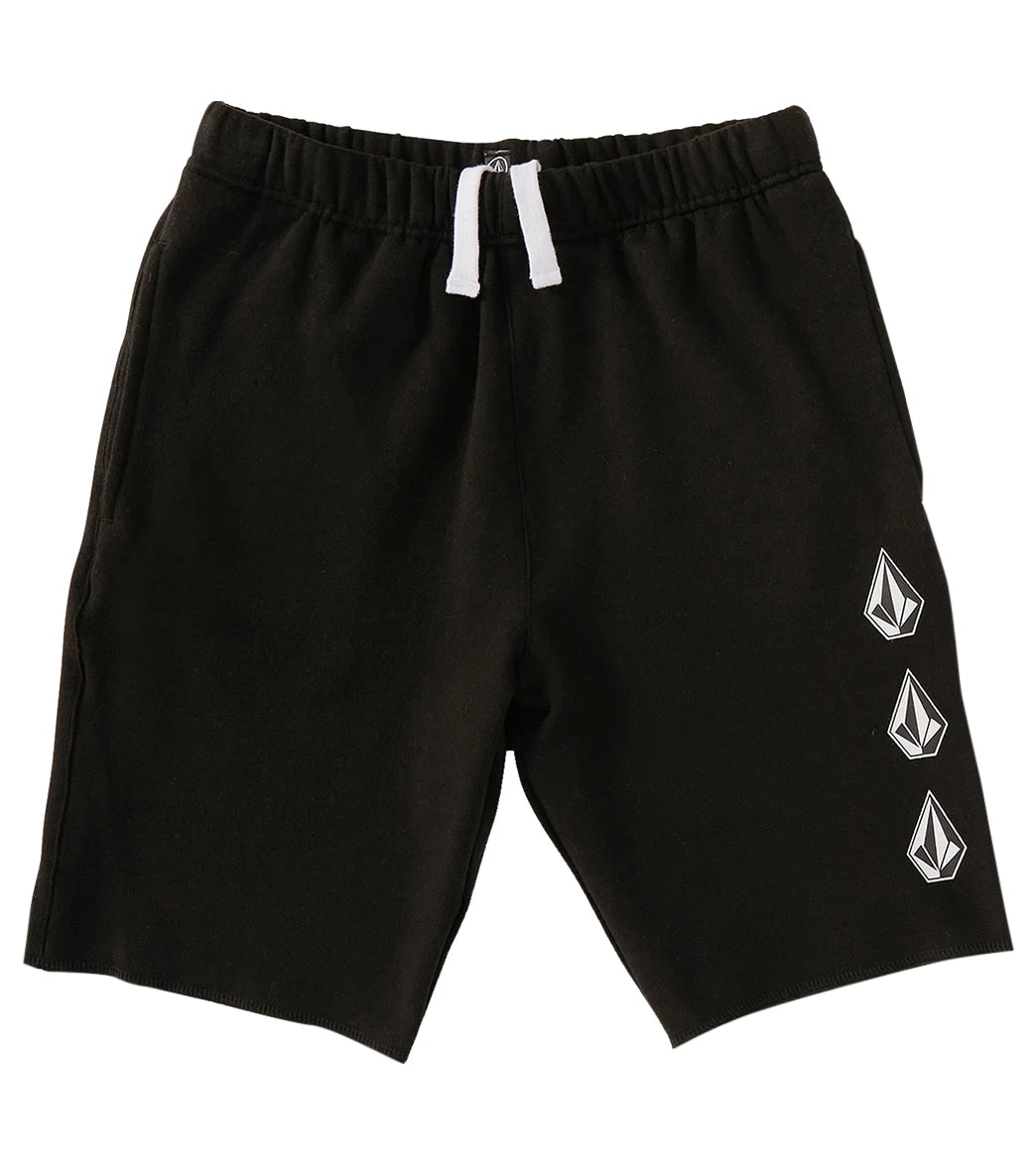Volcom Boys' Iconic Stone Fleece Short 3 Volcom Boys' Iconic Stone Fleece Short - Image 3