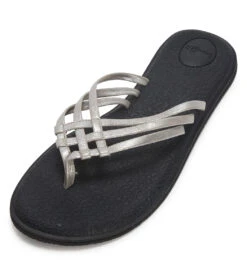 Sanuk Women's Yoga Salty Shimmer Metallic Sandal