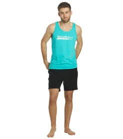 Limited Edition Men’s Tank Top -Roxy Zone 6919393247400 teal 4a