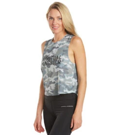 Spiritual Gangster Active Crop Tank 9 Spiritual Gangster Active Crop Tank -Roxy Zone 6939928887464 camoprint 5a