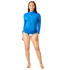 Cruz Long Sleeve Rashguard -Roxy Zone 6952794063016 royalblue 4a