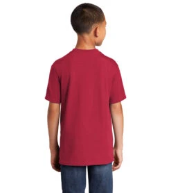 Youth Core Cotton Short Sleeve Tee -Roxy Zone 7085072580776 red 3a