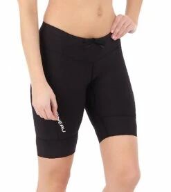 Louis Garneau Women's Power Lazer Tri Shorts -Roxy Zone 7177151152296 black 3a
