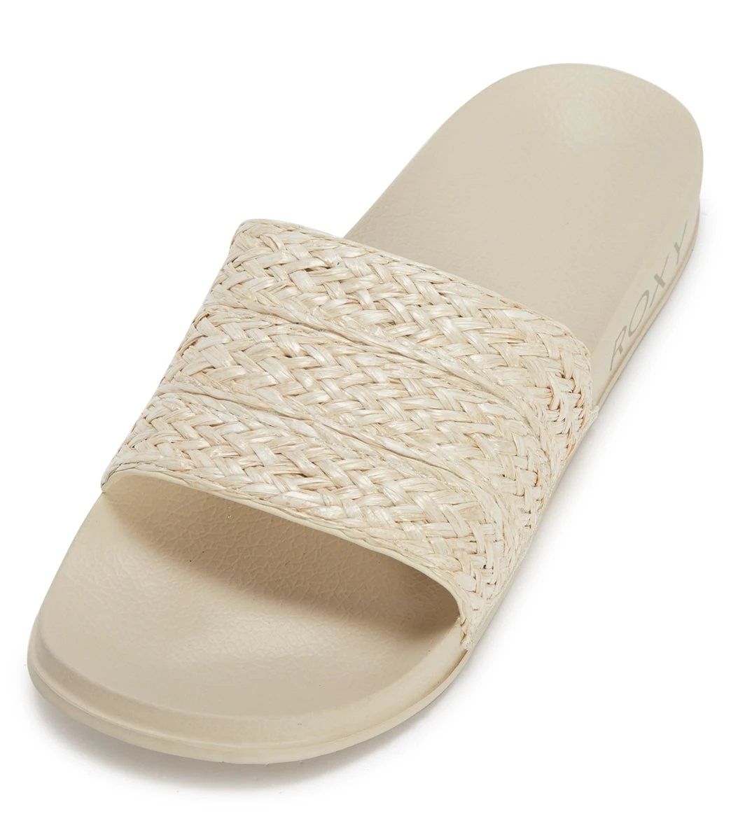 Roxy Women's Slippy Jute Slide 1 Roxy Women's Slippy Jute Slide