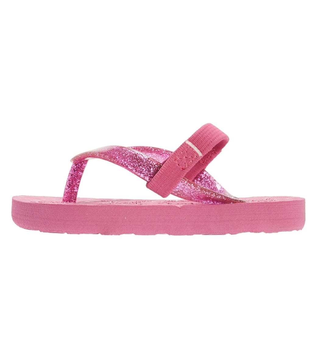 Roxy Girls' Viva Sparkle Sandal (Toddler) 2 Roxy Girls' Viva Sparkle Sandal (Toddler) - Image 2