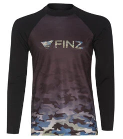 Men's Camo Print Rashguard