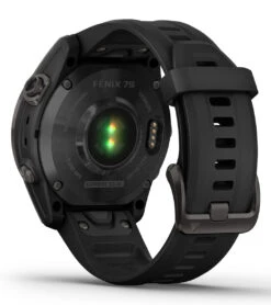 Garmin Fenix 7S Sapphire Solar Carbon Gray DLC Titanium/Black Band -Roxy Zone 7289504858280 carbongrayblack 10a