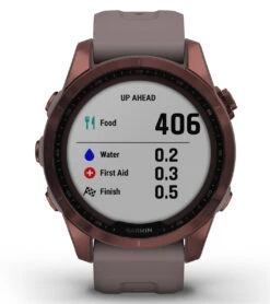 Garmin Fenix 7S Sapphire Solar Dark Bronze Titanium/Shale Gray Band -Roxy Zone 7289504923816 bronzegray 8a