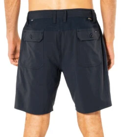 Rip Curl Men's Boardwalk Global Entry Eightte Walkshort -Roxy Zone 7319703224488 black 3a