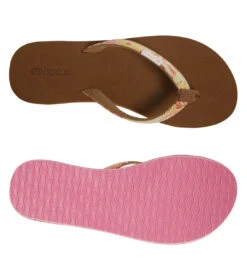 Rip Curl Girls' Freedom Mini Flip Flop (Little Kid) -Roxy Zone 7321123029160 peach 4a