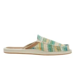 Sanuk Women's You Got My Back St Artesano Mule -Roxy Zone 7345928110248 bluegreen 3a