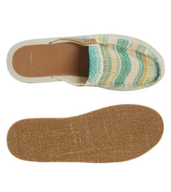 Sanuk Women's You Got My Back St Artesano Mule -Roxy Zone 7345928110248 bluegreen 4a