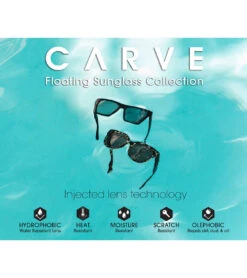 Carve Unisex Voyager Floating Sunglasses 7 Carve Unisex Voyager Floating Sunglasses -Roxy Zone 7371164516520 matteblackgreypolarized 4a