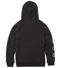 Volcom Boys' Iconic Stone Pullover Sweatshirt 7 Volcom Boys' Iconic Stone Pullover Sweatshirt -Roxy Zone 7397092917416 newblack 4a