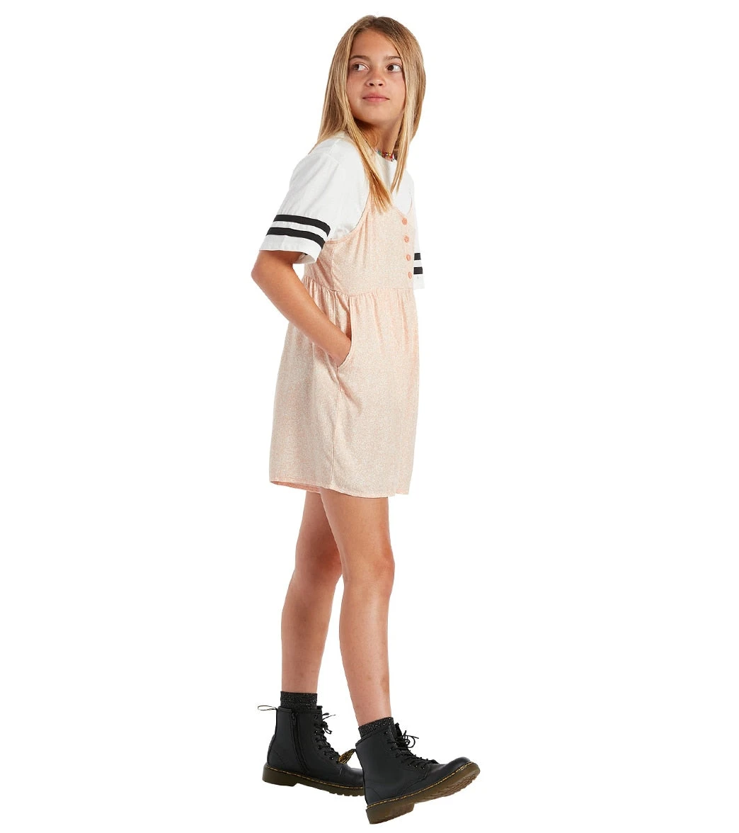 Volcom Girls' Static Bloom Romper (Little Kid, Big Kid) 2 Volcom Girls' Static Bloom Romper (Little Kid, Big Kid) - Image 2