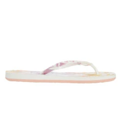 Roxy Girls' Pebbles VII Flip Flop (Little Kid, Big Kid) -Roxy Zone 7430138003624 sunset 3a