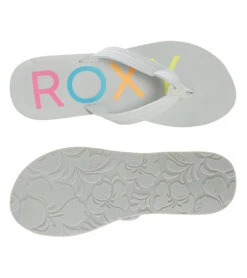 Roxy Women's Vista III Flip Flop -Roxy Zone 7430141739176 lightgrey 4a
