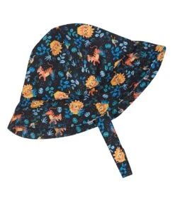 Boys' Jungle Boogie Short Sleeve Rashguard Set With Hat (Baby, Toddler) -Roxy Zone 7495000359080 orange 3a