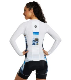 Women's Skin Cooler Long Sleeve Top -Roxy Zone 7546158186664 lavarockyingyang 3a