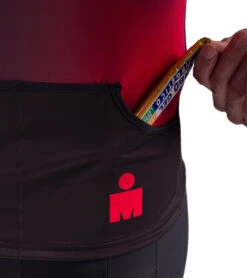 Santini Men's Ironman Ikaika Triathlon Jersey 10 Santini Men's Ironman Ikaika Triathlon Jersey -Roxy Zone 7574010822824 red 4a