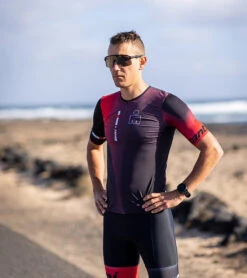 Santini Men's Ironman Ikaika Triathlon Jersey 12 Santini Men's Ironman Ikaika Triathlon Jersey -Roxy Zone 7574010822824 red 6a