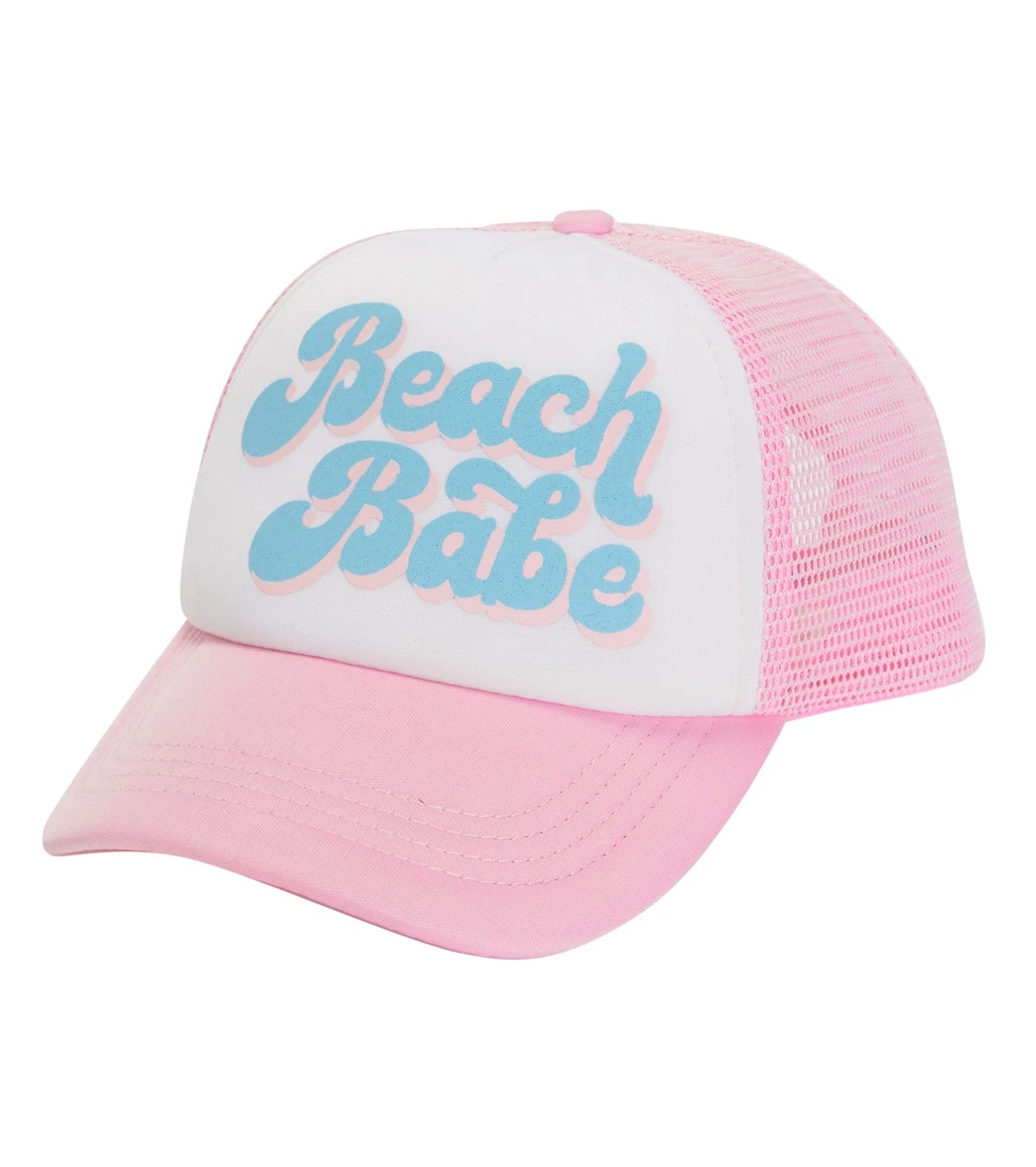 Kids' Beach Babe Trucker Hat (Baby, Toddler, Little Kid) 1 Kids' Beach Babe Trucker Hat (Baby, Toddler, Little Kid)