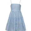Girls' Cornflower Stripe Beach Dress (Little Kid, Big Kid)